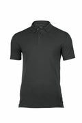 Nimbus NB52M, a dark green polo shirt with short sleeves and a three-button placket, displayed on a white background.