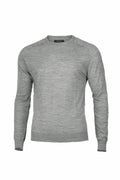 Nimbus NB91M gray long-sleeve sweater displayed on a white background.