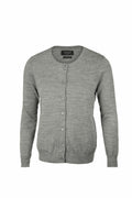 The Nimbus NB93F, a cardigan featuring a round neckline and button-up front, is shown against a white background.