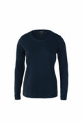 Nimbus's NB94F is a simple long-sleeve sweater in dark blue displayed against a white background.