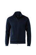 The Nimbus NB95M is a navy blue jacket featuring a zip-up closure, high collar, and long sleeves.