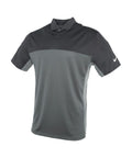 The NK170 is a gray and black short-sleeve polo shirt featuring a small Nike logo on the left sleeve.