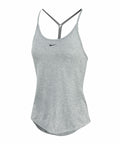 Nike NK375 gray sleeveless athletic tank top featuring a racerback design and a small logo on the front.