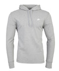 A light grey Hoodies sweatshirt with long sleeves, front pouch pocket, drawstrings, and a small white logo on the left chest, shown on a plain white background.