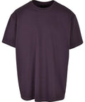 The T-Shirts product is a plain, short-sleeved, dark purple T-shirt with a crew neckline and no visible logos or designs, shown against a white background.