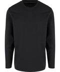The T-Shirts product is a plain black long-sleeve crew neck shirt, shown from the front against a white background with no visible logos or patterns.