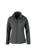 Nimbus Play's NP12F jacket features a dark gray zip-up design with a high collar and long sleeves.