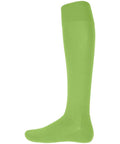 PA016, a knee-high sock in green from the Kariban Proact brand, is displayed on a white background.