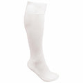 A single PA016 white knee-high sock from Kariban Proact on a plain white background.
