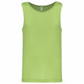 PA441 by Kariban Proact, a green sleeveless tank top against a white background.
