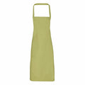 Premier's PR102 apron features a neck strap and extended front, showcased against a white background.