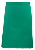 The Premier PR151 skirt in a solid green color set against a white background.