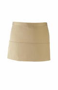 A beige, knee-length pencil skirt with a simple design and no visible patterns or embellishments, branded as Premier's PR155.