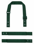 PR191 by Premier features a green adjustable strap with snap buttons and a buckle, laid flat.