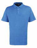 Premier PR610 featuring a collar and three buttons down the front in blue.