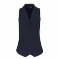 The Premier PR626 is a dark grey sleeveless waistcoat featuring a three-button closure and two front pockets.