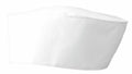 A Premier PR653 chef's hat featuring a flat top and minimalist design set against a plain background.