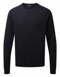 A Premier PR692 sweater with a crew-neck design against a white backdrop.