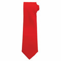 A neatly rolled PR700 necktie from Premier against a plain white background. The tie is smooth and features a classic design suitable for formal occasions.