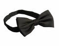 The Premier PR705, a black bow tie featuring an adjustable strap, is displayed flat against a white background.
