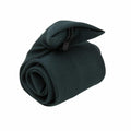A rolled-up Premier garden hose in dark green with a black nozzle, model PR710.