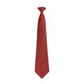 Premier's PR785: A solid red necktie set against a plain white background.