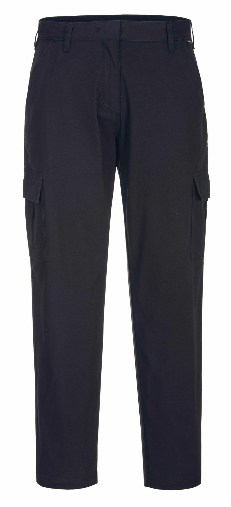 Portwest PW359 cargo pants with belt loops and side pockets.