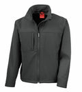 The Result R121A, a dark green zip-up jacket with a high collar and multiple pockets, is displayed on a plain background.