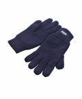 The R147X gloves from Result Winter Essentials are navy blue and feature a small label on the cuff.