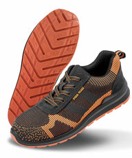 Black/Orange