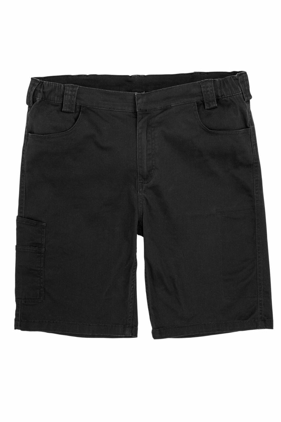 R471X by Result Workguard are black cargo shorts featuring front and side pockets.