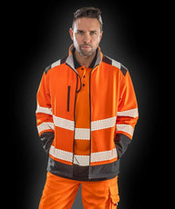 Fluorescent Orange/Black