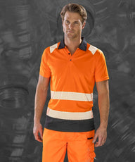 Fluorescent Orange/Black