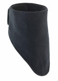 The RC353 from Result Winter Essentials is a dark-colored fabric neck warmer featuring a wraparound design.