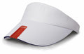RC48X sun visor from Result Headwear featuring a red vertical "SPIRO" logo strip on the side.