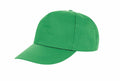 An RC80X baseball cap by Result Headwear, featuring a plain green design with a curved brim and six panels.