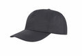 A Result Headwear RC80X black baseball cap displayed on a white background.