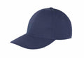 Introducing the RC91X by Result Headwear, a navy blue baseball cap featuring a curved brim and six-panel construction.