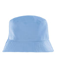 A Hats bucket hat in plain light blue is centred against a white background. It features a wide, downward-sloping brim with no visible logos or decorations.