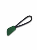 A green and black RE93X rubber loop tool with a flat end by Result.