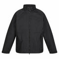 The RG042 by Regatta Professional is displayed from the front, showing off its black zip-up design with a high collar and front pockets against a white background.