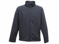 RG073 by Regatta Classics is a dark gray zip-up jacket featuring long sleeves and a high collar, shown from the front.