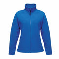 The RG123 by Regatta Professional is a royal blue fleece jacket featuring a front zipper, high collar, and long sleeves. Its design is simple and functional, making it ideal for casual or outdoor wear. The jacket is showcased against a plain white background.