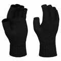 The RG278 by Regatta Professional, a pair of black fingerless gloves, displayed against a white background.