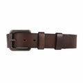 The RG297 from Regatta Professional is a brown leather belt featuring a metal buckle and two loops.