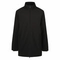 RG364 black zip-up jacket with a high collar from Regatta Professional, displayed front-facing against a white background.