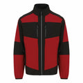 Regatta Professional's RG541 features a high collar, multiple front pockets, and comes in red and black as a stylish zip-up jacket.
