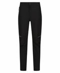 Regatta Professional's RG584 trousers, featuring a zip fly, button closure, and zippered side pockets, are available in black.