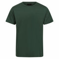 RG618 dark green t-shirt by Regatta Professional displayed on a white background.