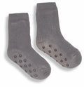 Ribbon RI009 socks in gray with anti-slip grips on the soles.